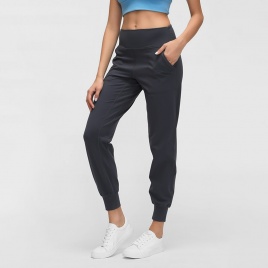 NWT 2022 Женские мягкие леггинсы из ткани на ощупь, свободного кроя, спортивные, с активной спиной, на талии, Lounge Jogger Butter, мягкие леггинсы с двумя боковыми карманами