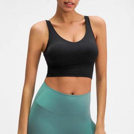 NWT U-Back Butter Soft Workout Тренажерный зал Йога Бюстгальтеры Женщины Racerback Майка Сексуальная спортивная рубашка без рукавов Свободные спортивные топы