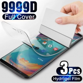 Гидрогелевая пленка на защитную пленку для экрана для OnePLus 7T 6T 5T 8T Pro, полное покрытие, мягкая защитная пленка для экрана OnePLus 7, 6, 5, 8, 9, 9R Nord