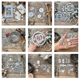 Январь 2022 г. Keeparts Russia Новые штампы для резки металла KeepArts Фотоальбом для скрапбукинга Декоративное тиснение PaperCard Crafts Die