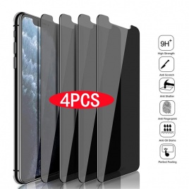 1-4 шт. Антишпионское стекло для IPhone 11 12 Pro Max Mini XS XR X Защита экрана для конфиденциальности для IPhone 13 Pro MAX 7 8 Plus с антибликовым покрытием