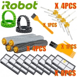 Комплект деталей для IRobot Roomba серии 800 860 865 866 870 871 880 885 886 890 900 960 966 980-щетки и фильтры