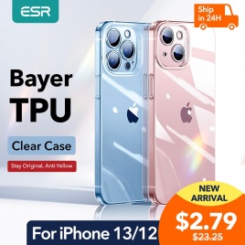 Прозрачный чехол ESR для iPhone 13 Pro Max для iPhone SE 2022 13 Pro Mini Full Len, чехол для iPhone 13 SE 8 7, силиконовая задняя крышка из ТПУ