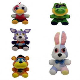 Five Night At Freddy Fnaf, милые плюшевые игрушки, игровая кукла, 18 см, медведь Бонни, Фокси, Мягкие куклы, игрушки Фредди для детей, подарки