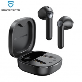 Беспроводные наушники SOUNDPEATS TrueAir2 Bluetooth V5.2 Гарнитура QCC3040 aptX 4 микрофона CVC с шумоподавлением Беспроводные наушники TWS+