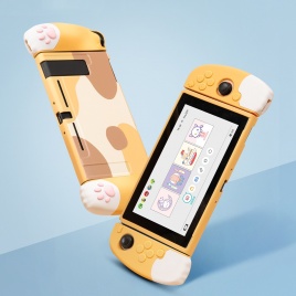 GeekShare Nintendo Switch Shell Мягкий силиконовый чехол 3D Cute Cat Claw Split JoyCon Защитный чехол для Nintend Switch Аксессуары