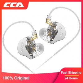 CCA CRA Подвесные наушники-вкладыши Проводная гарнитура HiFi Наушники-мониторы Наушники с шумоподавлением Спортивные геймерские наушники Наушники KZ ZEX Pro NRA CA4