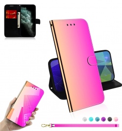 YXAYN блестящий голографический кожаный чехол-бумажник для iPhone13 Pro Max12Mini 11 Pro Max Xr X xs max 7 8 plu флип роскошный чехол