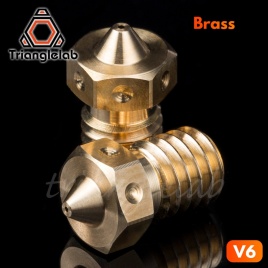 Trianglelab Высококачественная насадка V6 для 3D-принтеров hotend 4 шт./лот, насадка для 3D-принтера для экструдера v6 hotend prusa i3 mk3