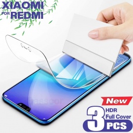 3 шт. гидрогелевая пленка на защитную пленку для экрана для Xiaomi Redmi Note 10 9 11 Pro 11s Защитная пленка для экрана Poco X3 F3 MI 12x 11t Pro