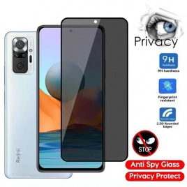 Защитная пленка для экрана от шпиона для Xiaomi Poco X3 Pro M3 F3 F2 Privacy Glass на Xiaomi Redmi Note 10 9 8 Pro 10s 9s 8T 8 7 9A 9 9C 9T