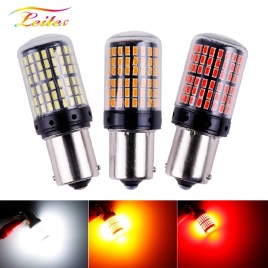 1 шт. 3014 144smd CanBus S25 1156 BA15S P21W LED BAY15D BAU15S PY21W лампа T20 LED 7440 W21W W21/5W светодиодные лампы для указателя поворота