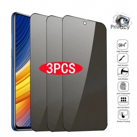 1-3 шт. защитные пленки для экрана для Xiaomi Redmi Note 10 9 8 Pro 9s 10s 8T 9T антишпионское закаленное стекло для Poco X3 Pro NFC F3 M3