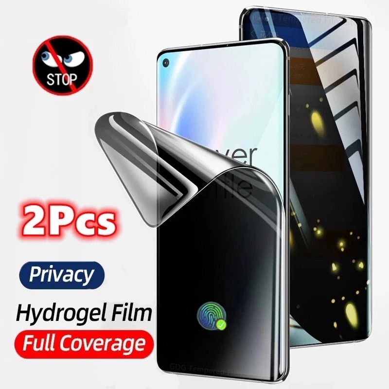1-2 шт., антишпионская гидрогелевая пленка для Samsung S21 S20 S22 Note 20 Ultra Note10 9 S10 Plus S20 Fe S9 S8 Plus, защитная пленка для экрана фото 1