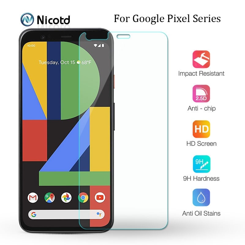 Закаленное стекло 9H Premium для Google Pixel 4 3 3a 2 Защитная пленка для экрана для Google Pixel 4 XL 3a XL 2 XL HD Защитное стекло фото 1