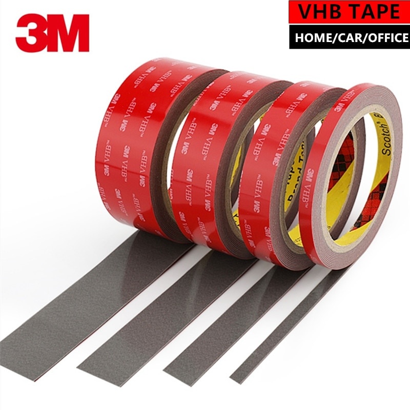 3M VHB Акриловый клей Двухсторонний FoamTape Strong Adhese Pad IP68 Водонепроницаемый Высококачественный декор для домашнего автомобиля и офиса 5608 фото 1