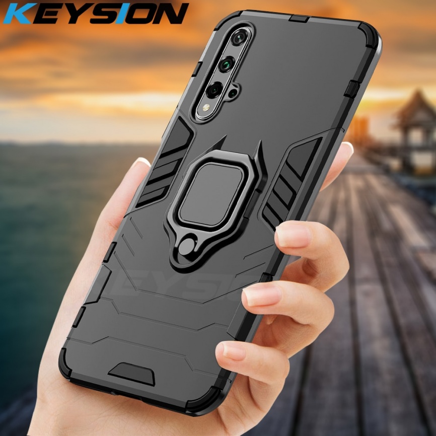 Противоударный защитный чехол KEYSION для Huawei Mate 30 20 Pro P30 P20 lite P Smart Y5 Y6 Y7 Y9 2019, чехол для телефона Honor 20 Pro 10i 10 lite 8a 8X 9X фото 1