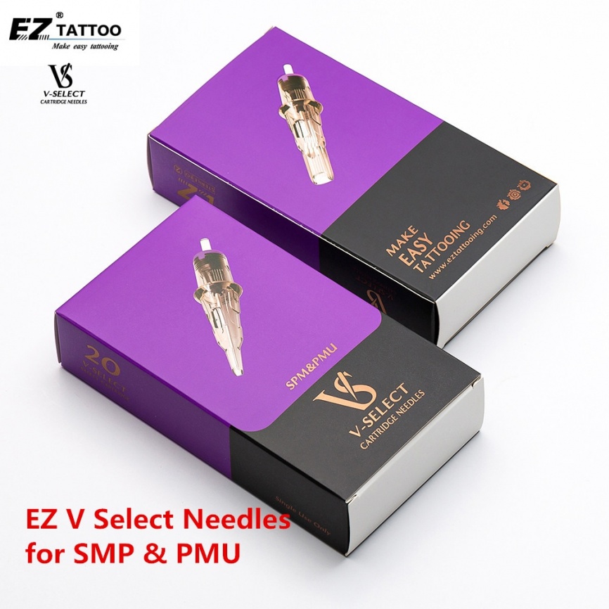 EZ V System SMP & PMU Картридж V Select Иглы для татуировки Микропигментация Перманентный макияж Брови Eyelinver Lip Microblading фото 1